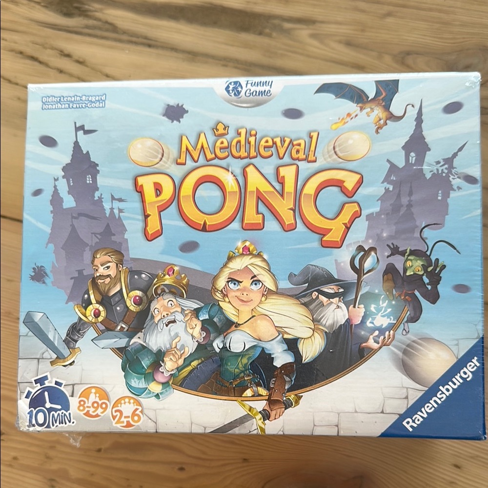 NIB- Ravensburger Medieval Pong Game